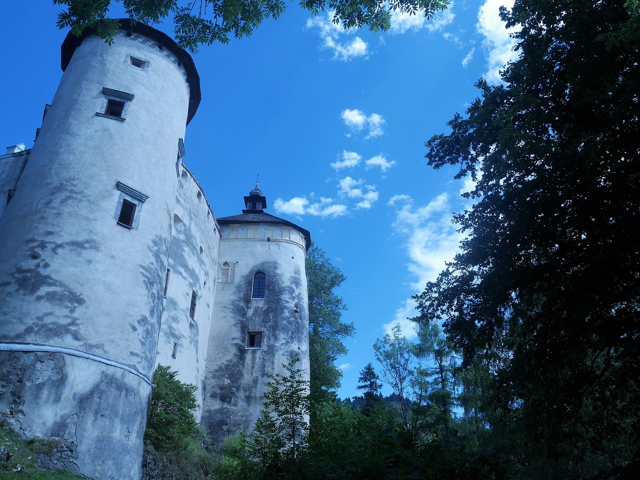 castle niedzica view free photo