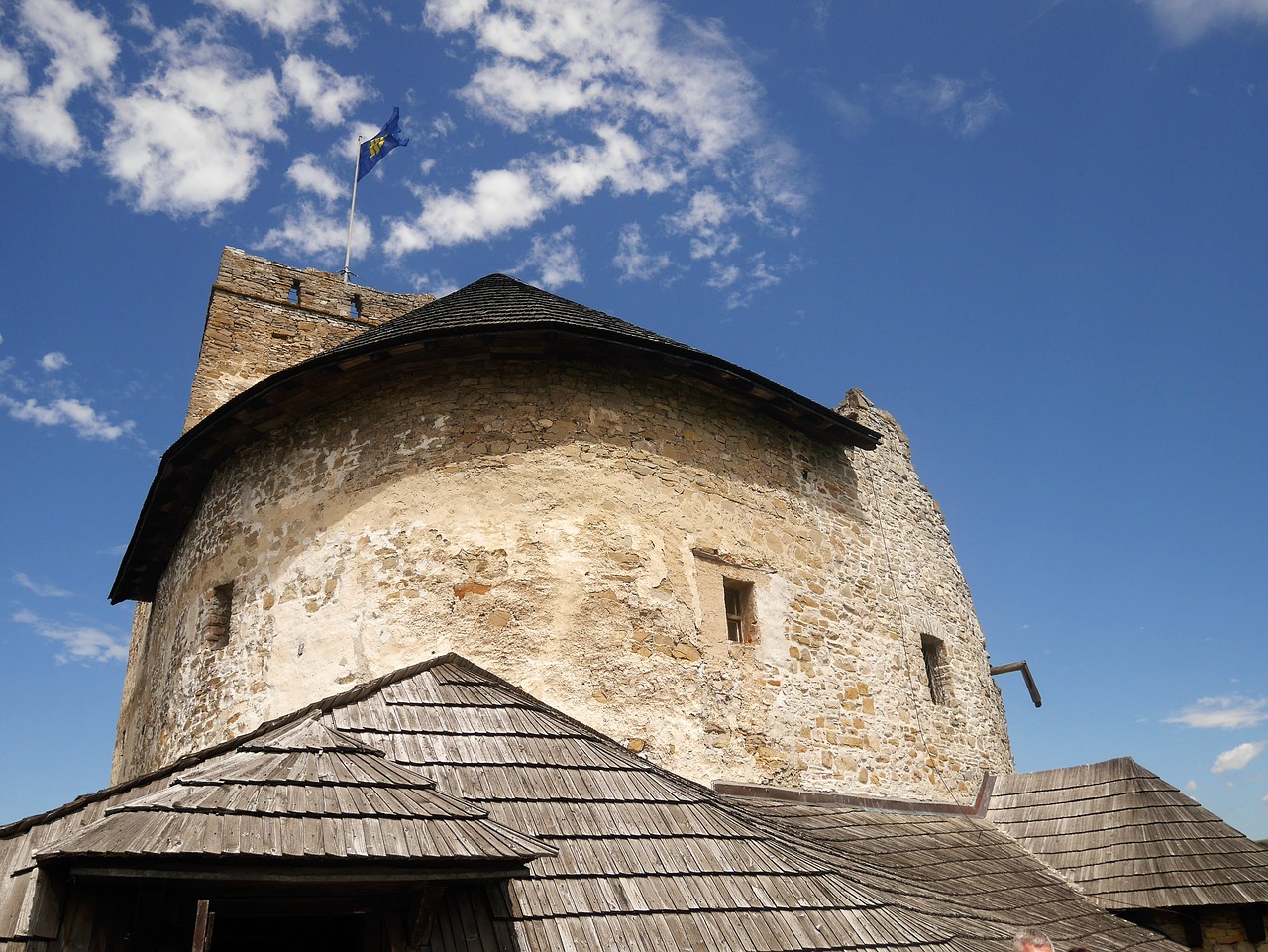 castle tower sky free photo