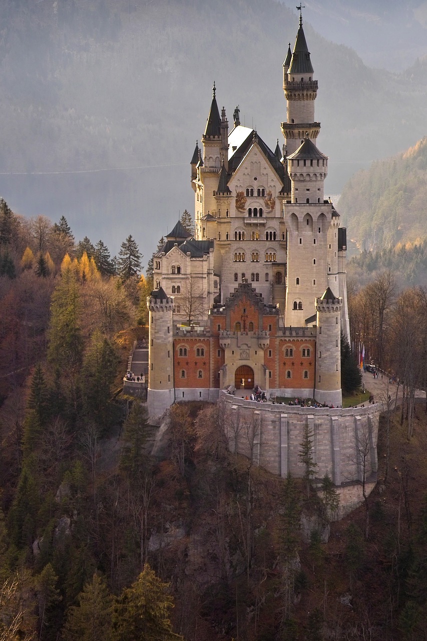 castle neuschwanstein castle king ludwig free photo