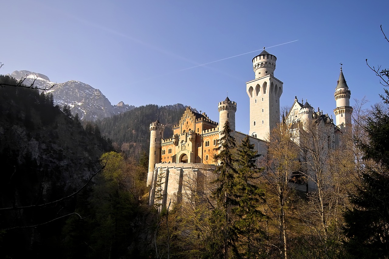 castle neuschwanstein castle king ludwig free photo