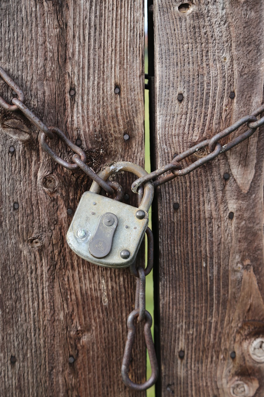 castle wood fence wooden gate free photo