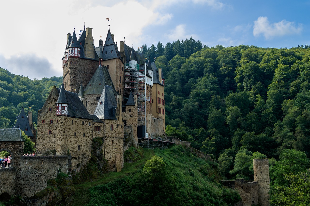 castle burg eltz middle ages free photo