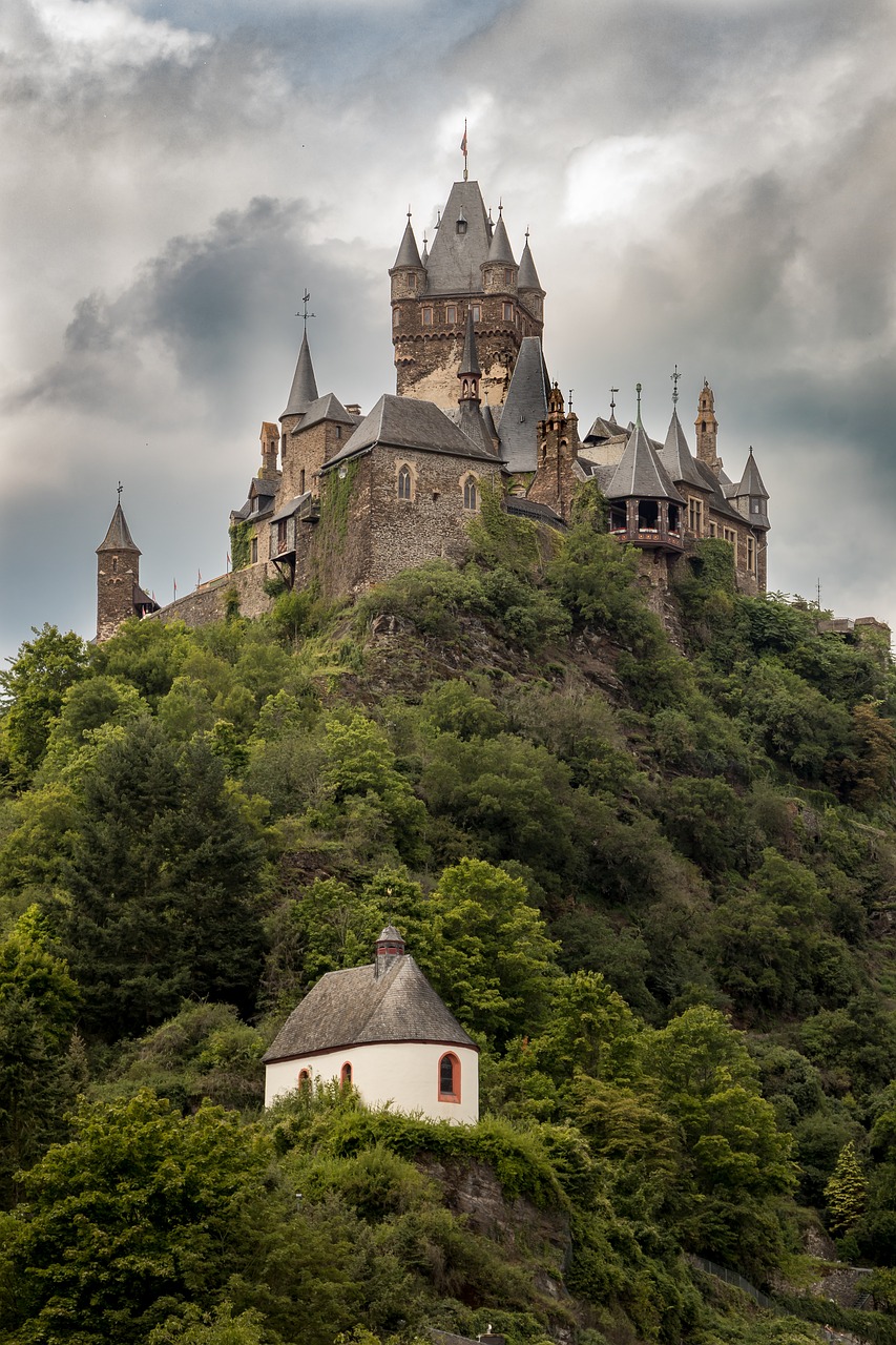 castle cochem mosel free photo