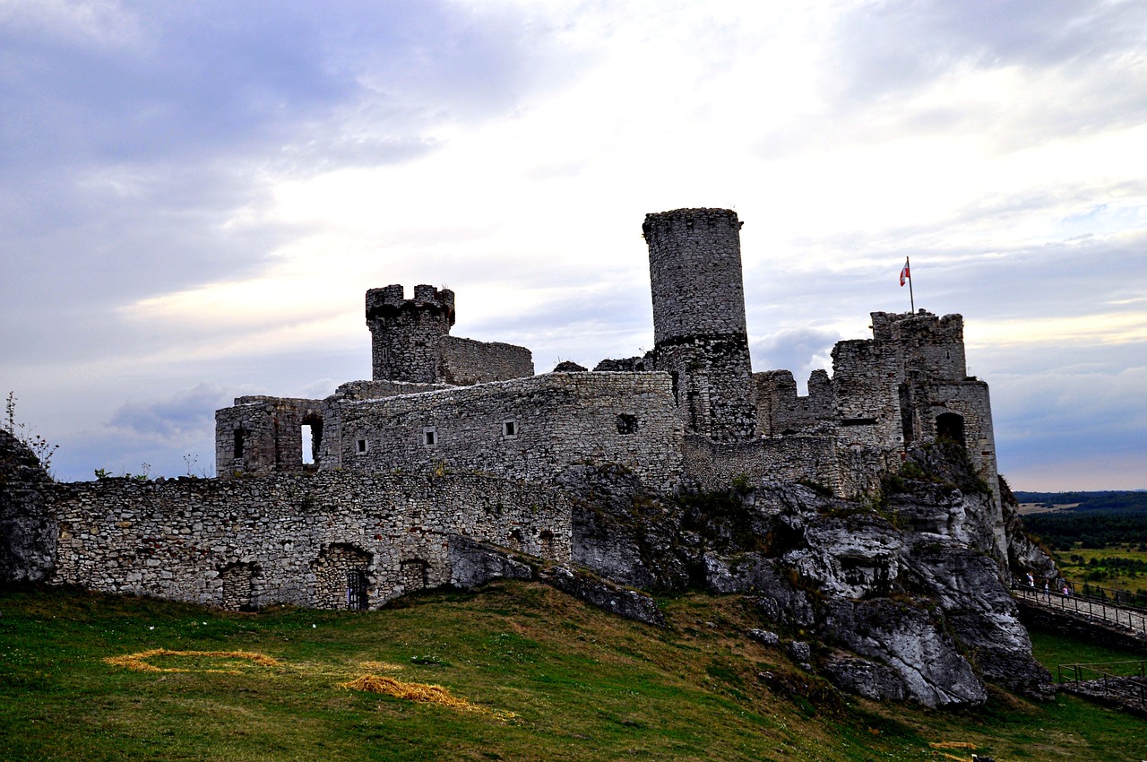 castle the ruins of the ogrodzieniec free photo