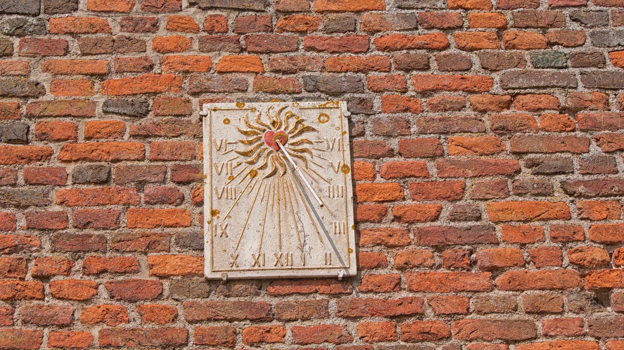 castle sundial old free photo