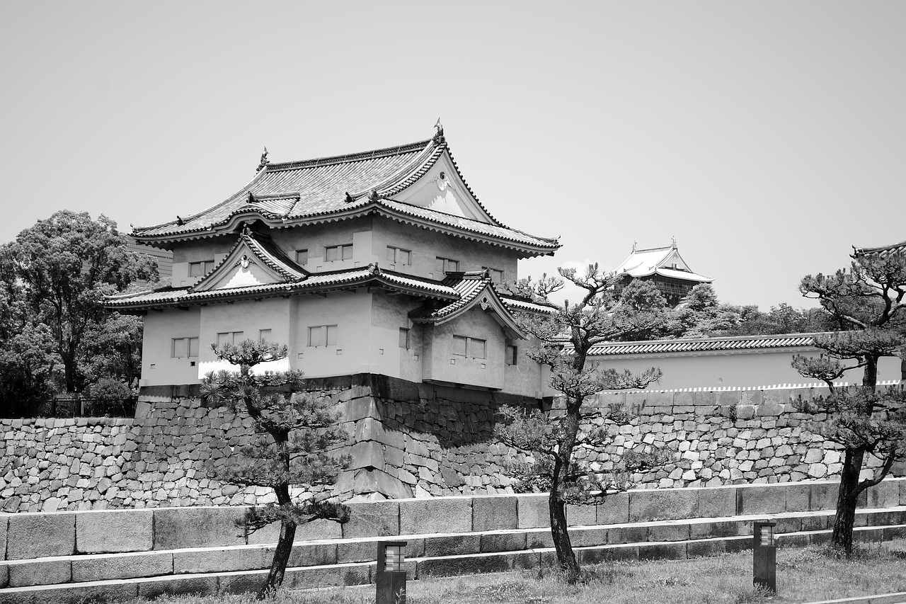castle japan traditional free photo