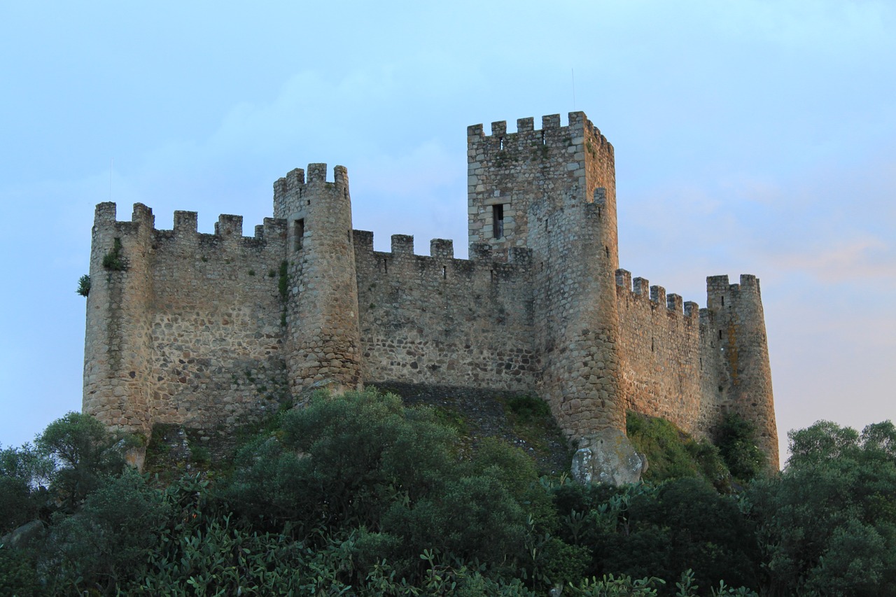 castle portugal medieval free photo