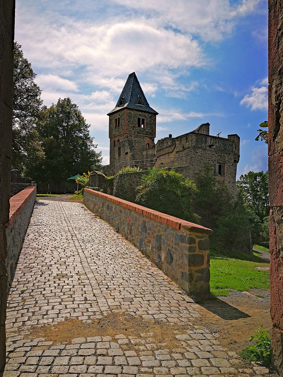 castle frankenstein mühltal free photo