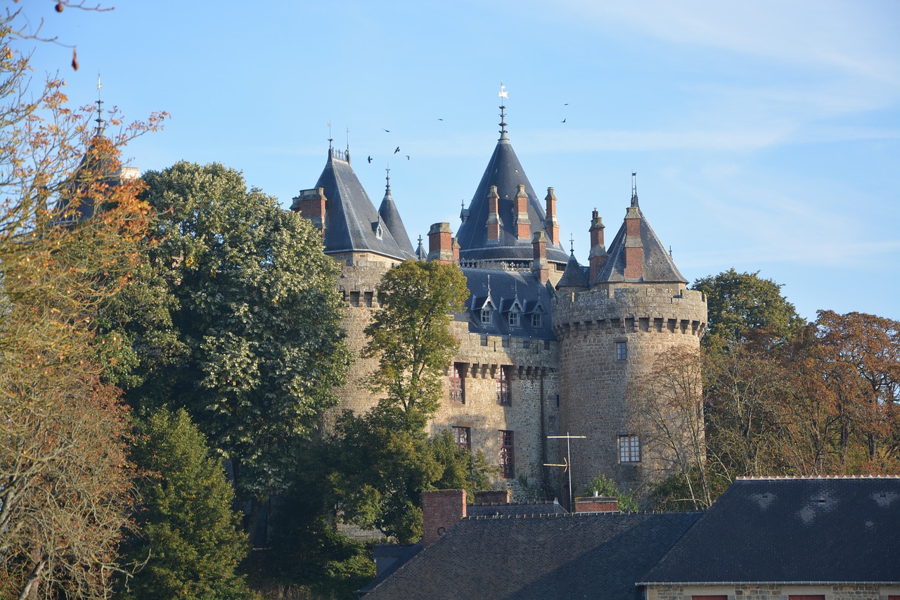 castle combourg view castle free photo