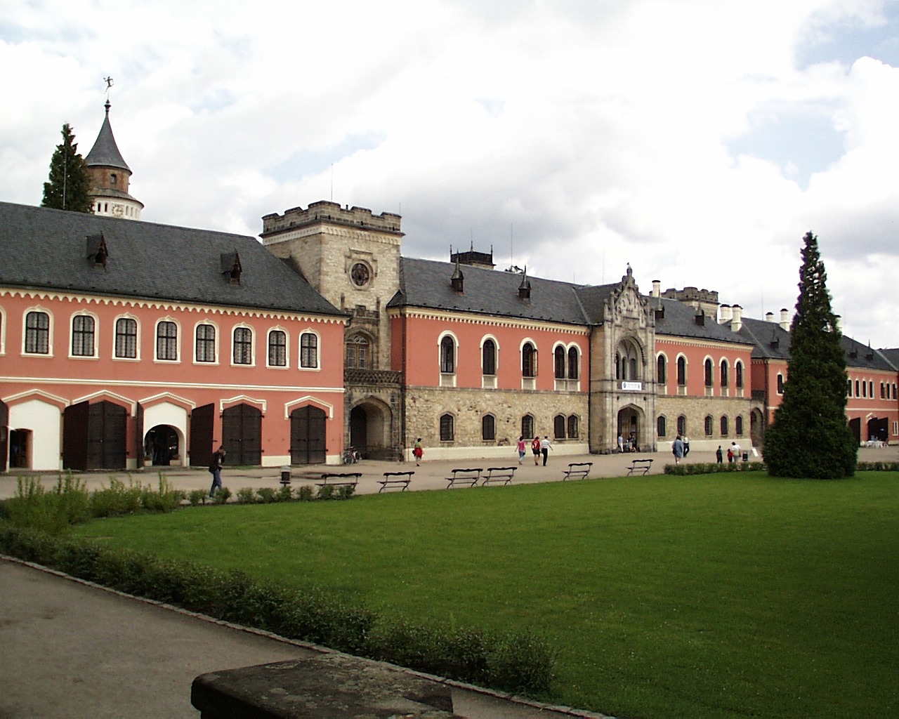 castle sychrov czech republic free photo