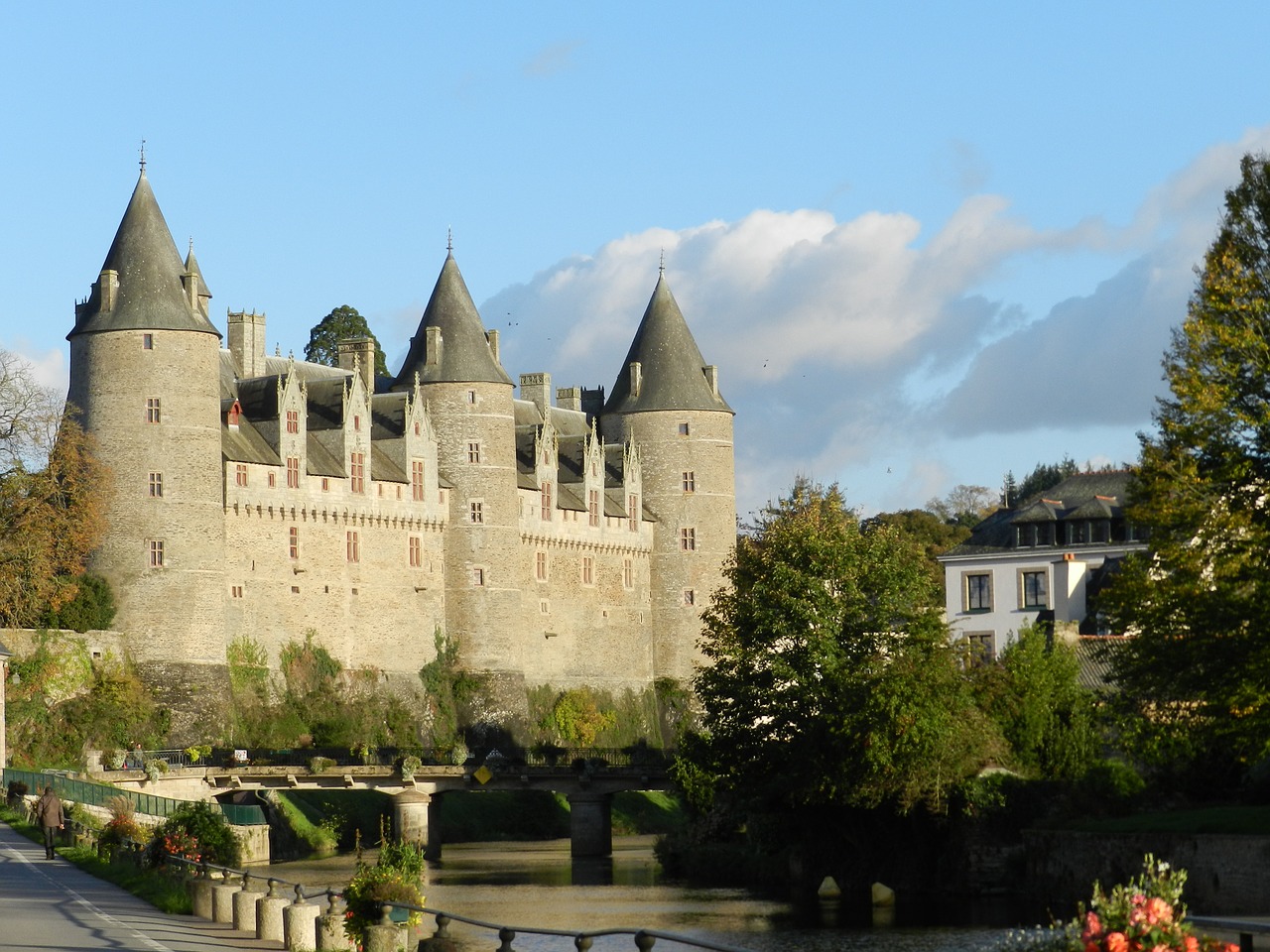 castle château josselin brittany free photo