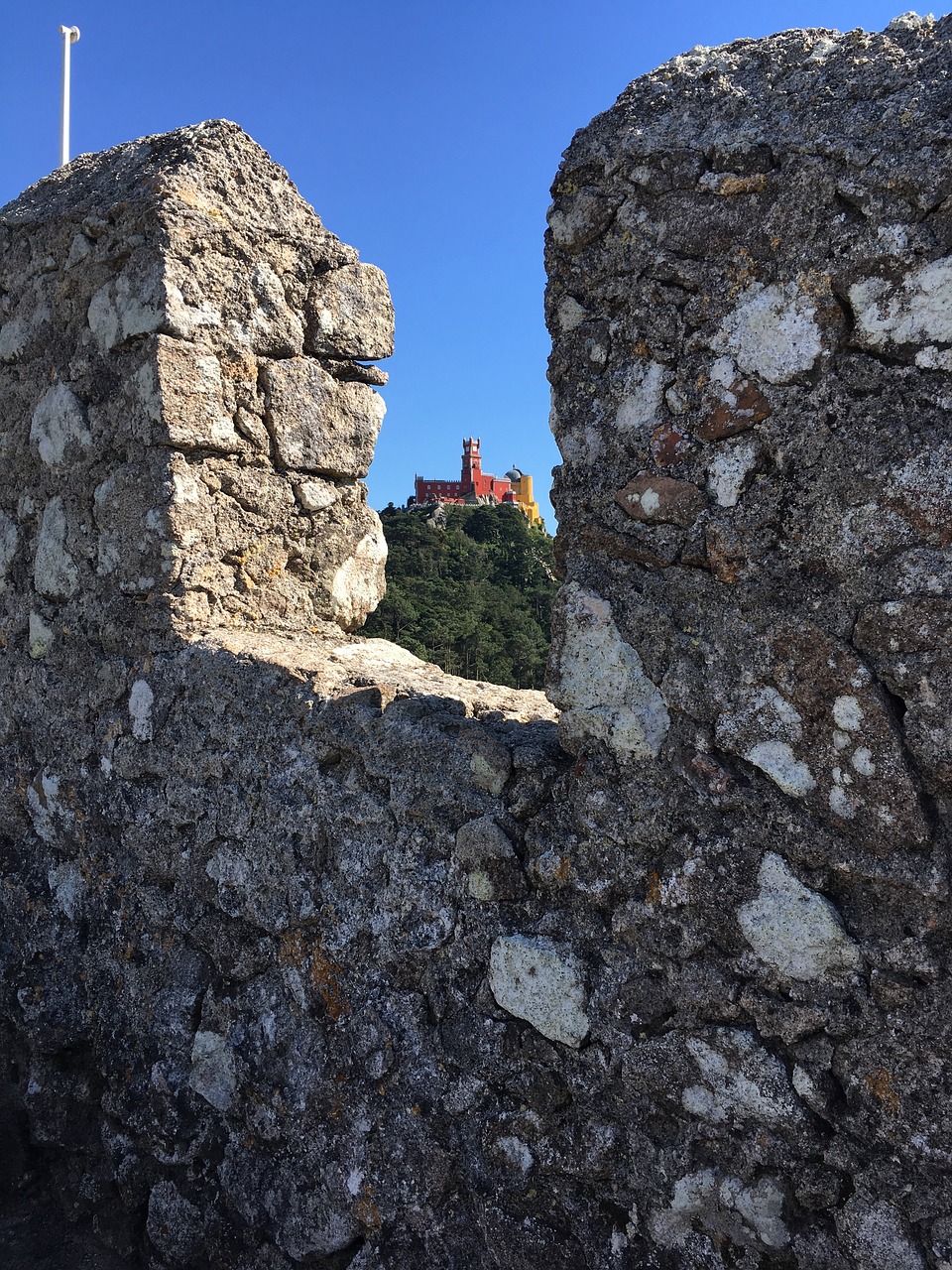 castle portugal travel free photo