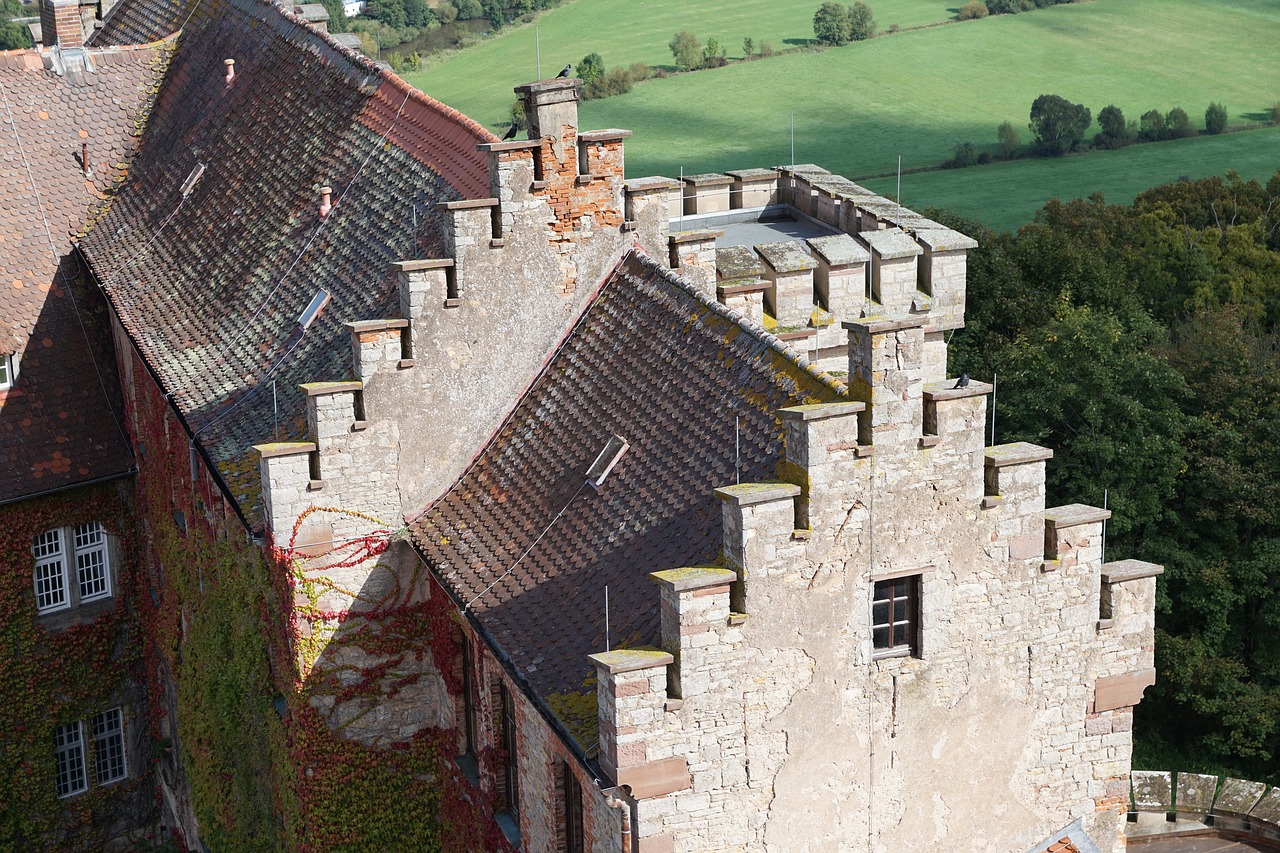 castle saaleck hammelburg free photo