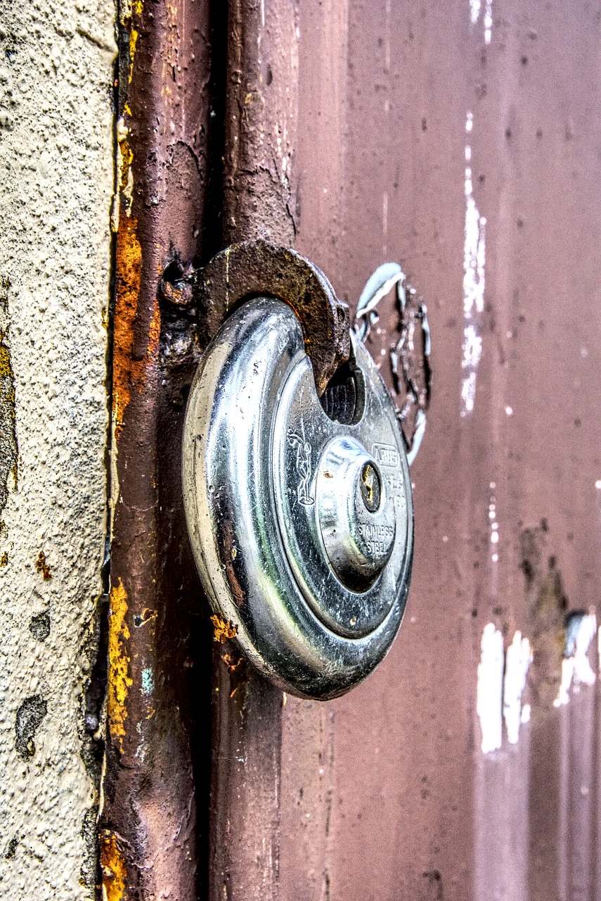 castle padlock to free photo