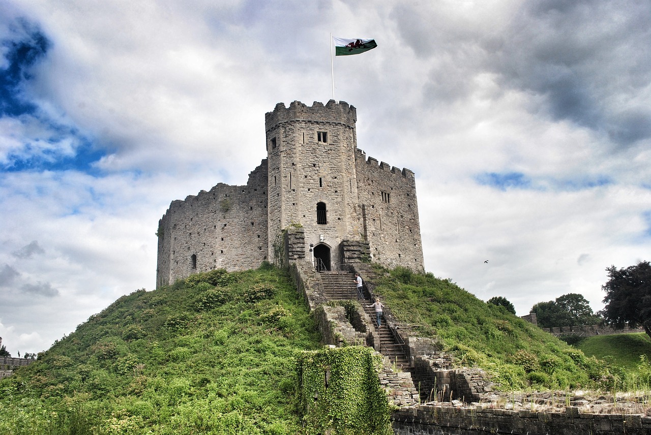 castle cardiff wales free photo