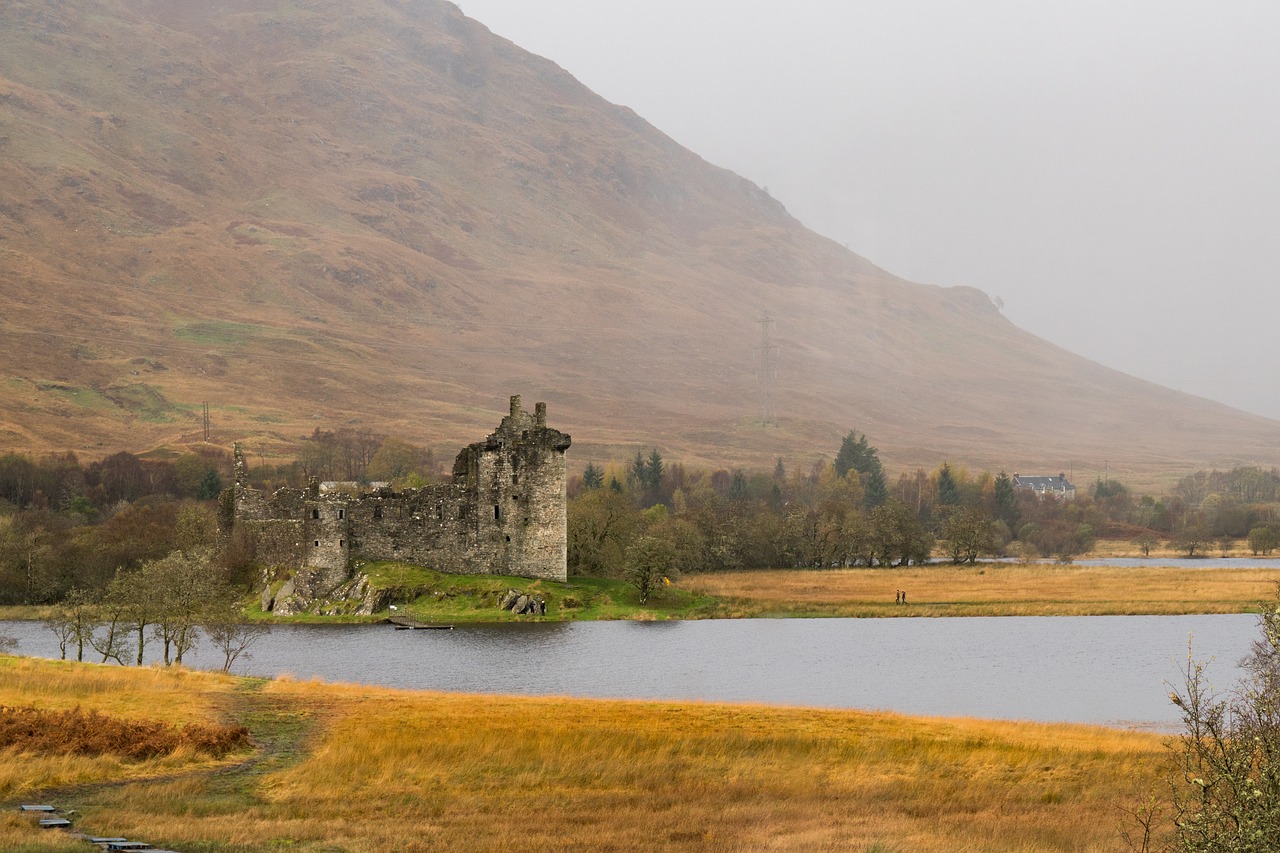 castle ruin substantiate free photo