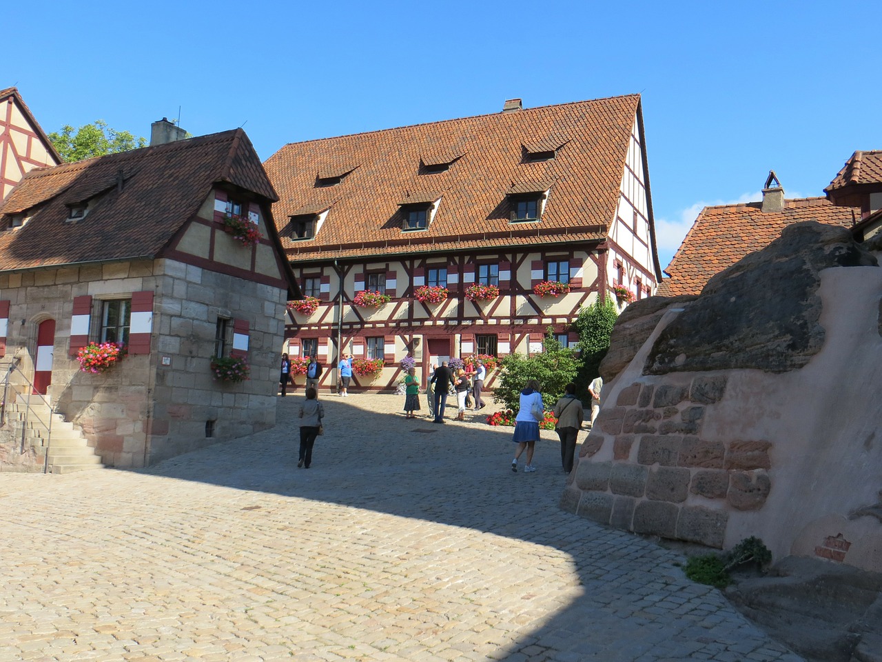 castle nuremberg imperial castle free photo