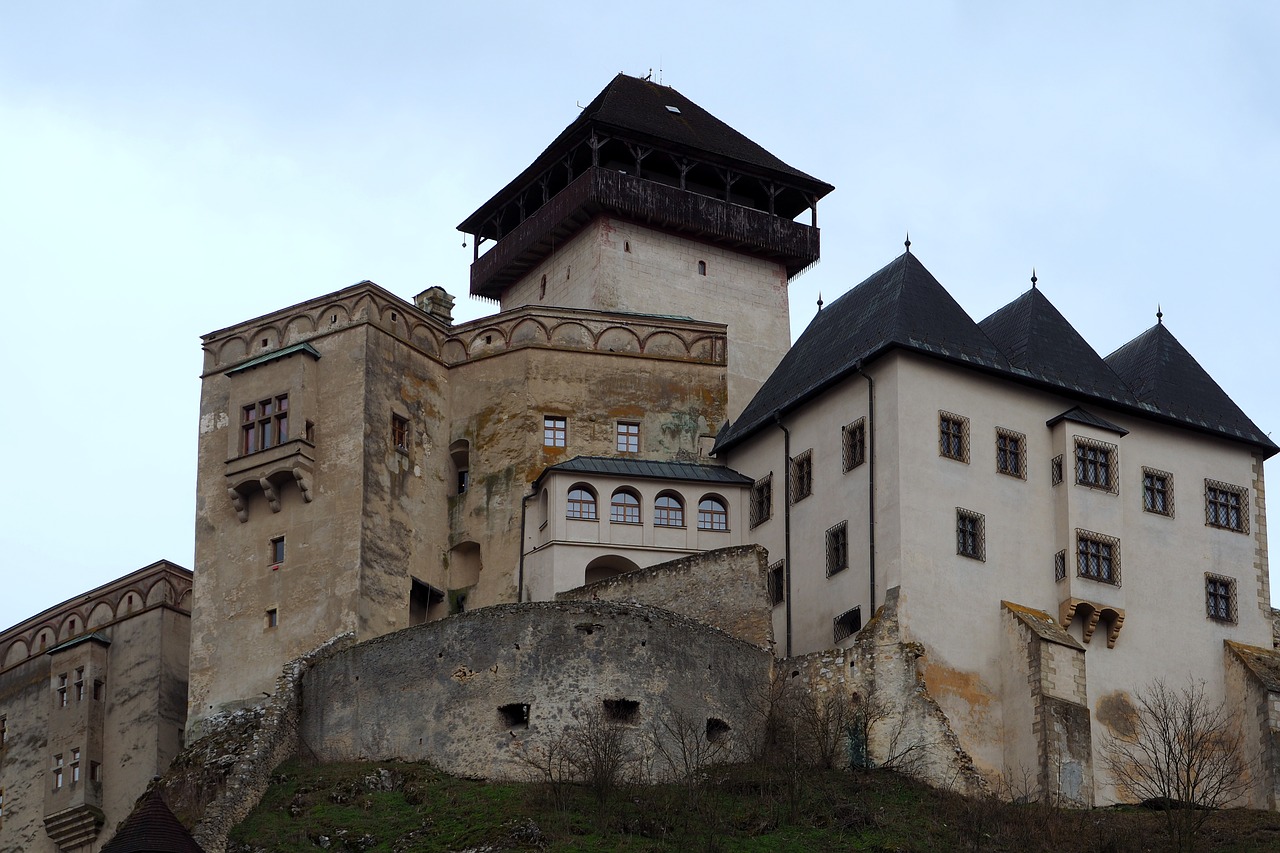 castle  trenčín  reputation free photo