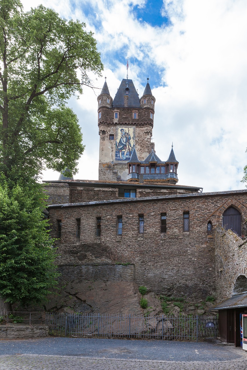 castle  cochem  middle ages free photo