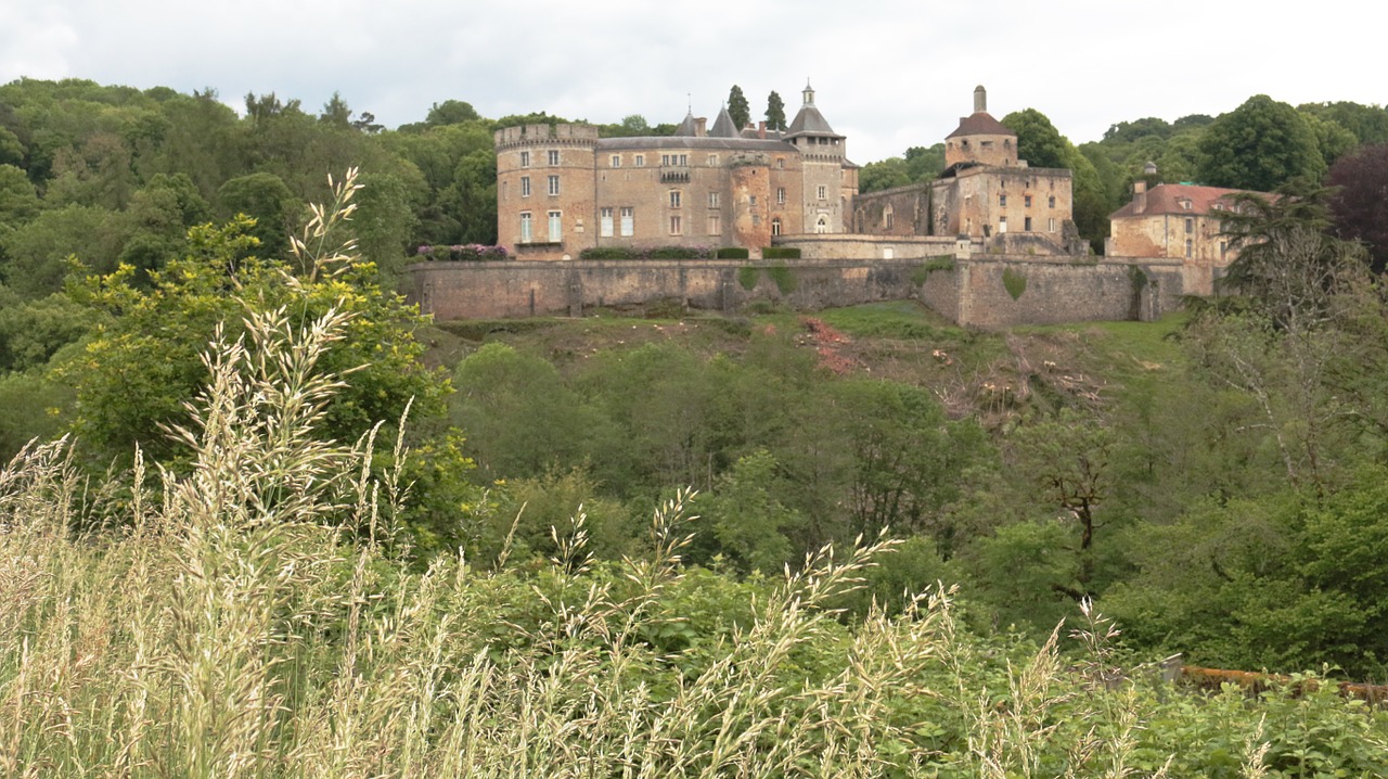 castle france architecture free photo