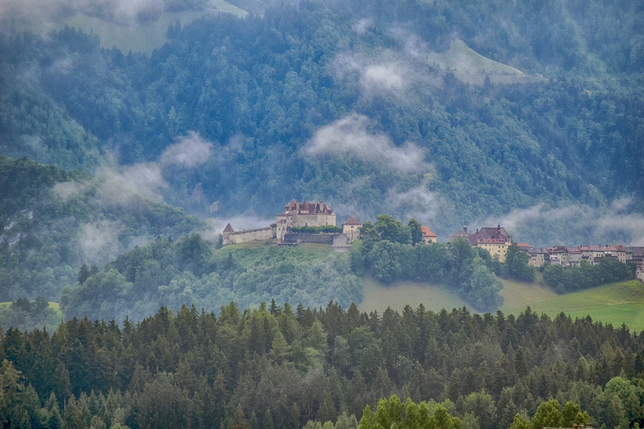 castle  gruyere  switzerland free photo