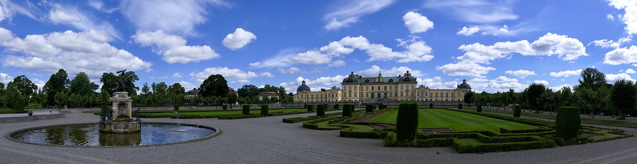 castle  garden  drottningholm free photo