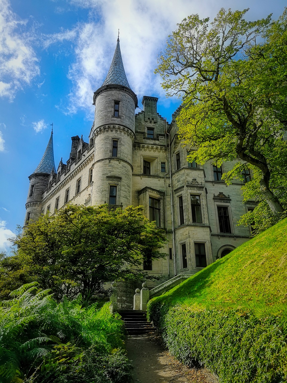 castle  scotland  architecture free photo