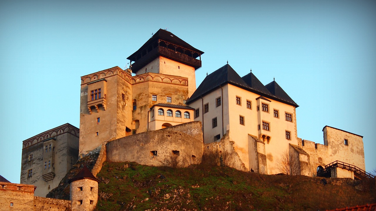 castle  trenčín  slovakia free photo