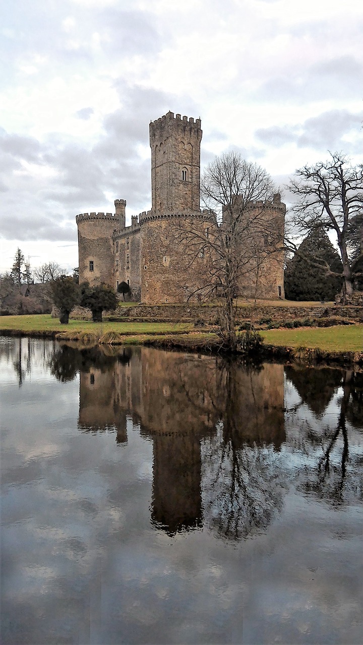 castle  montbrun  france free photo