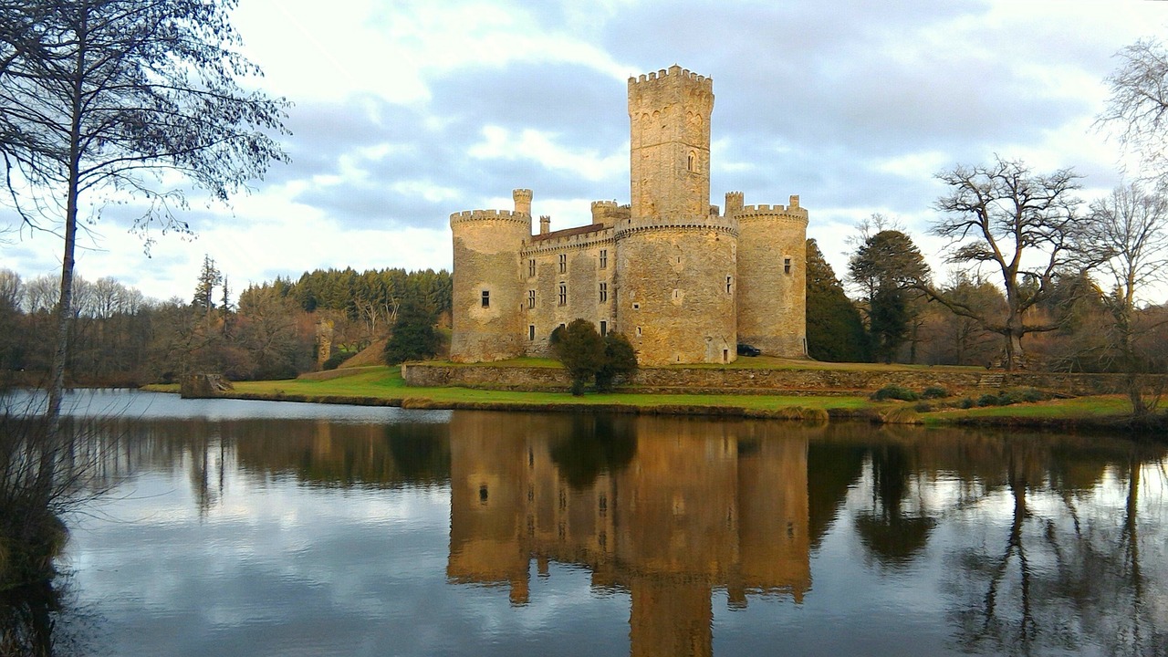 castle  montbrun  france free photo