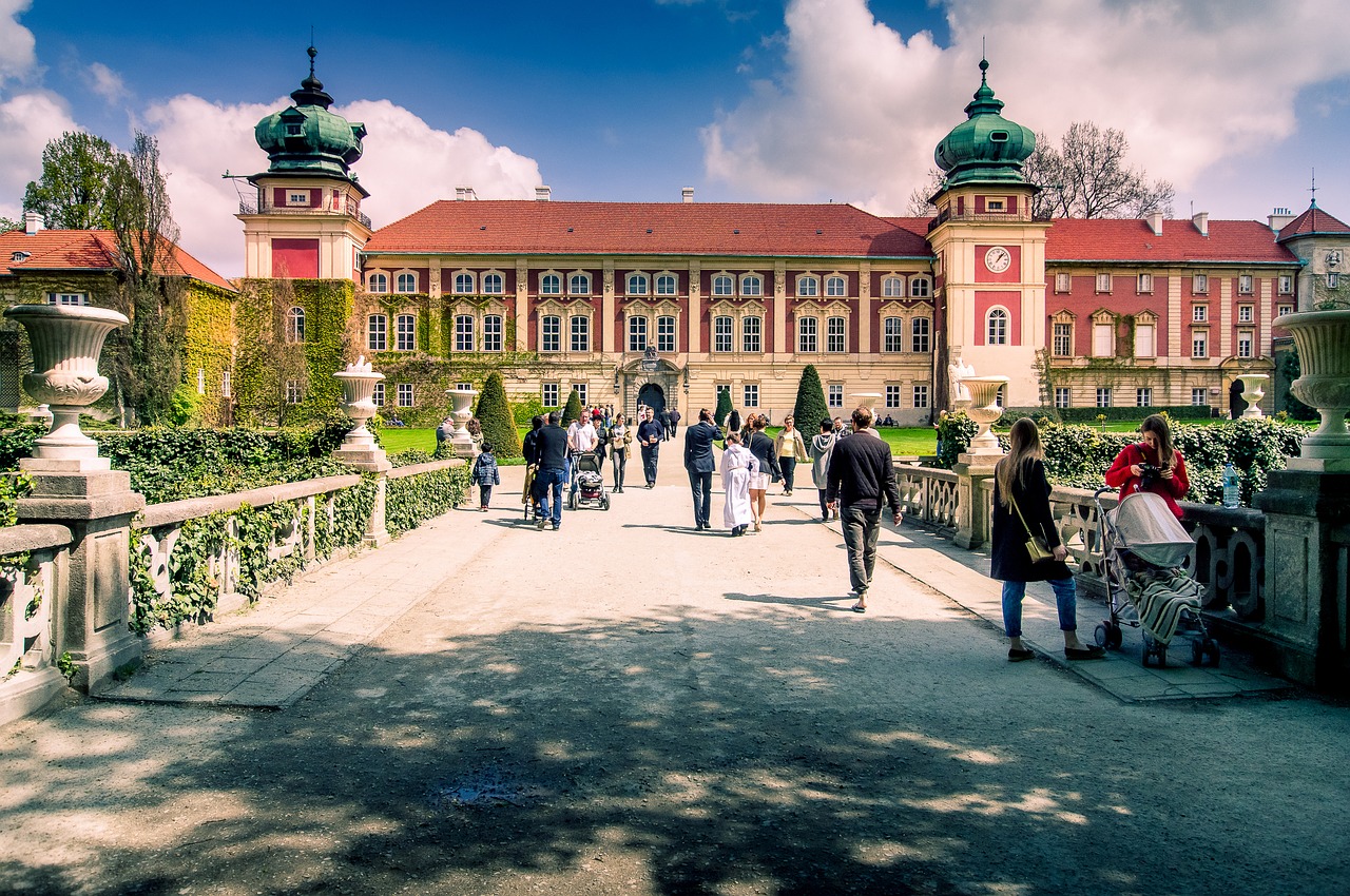 castle  łańcut  poland free photo