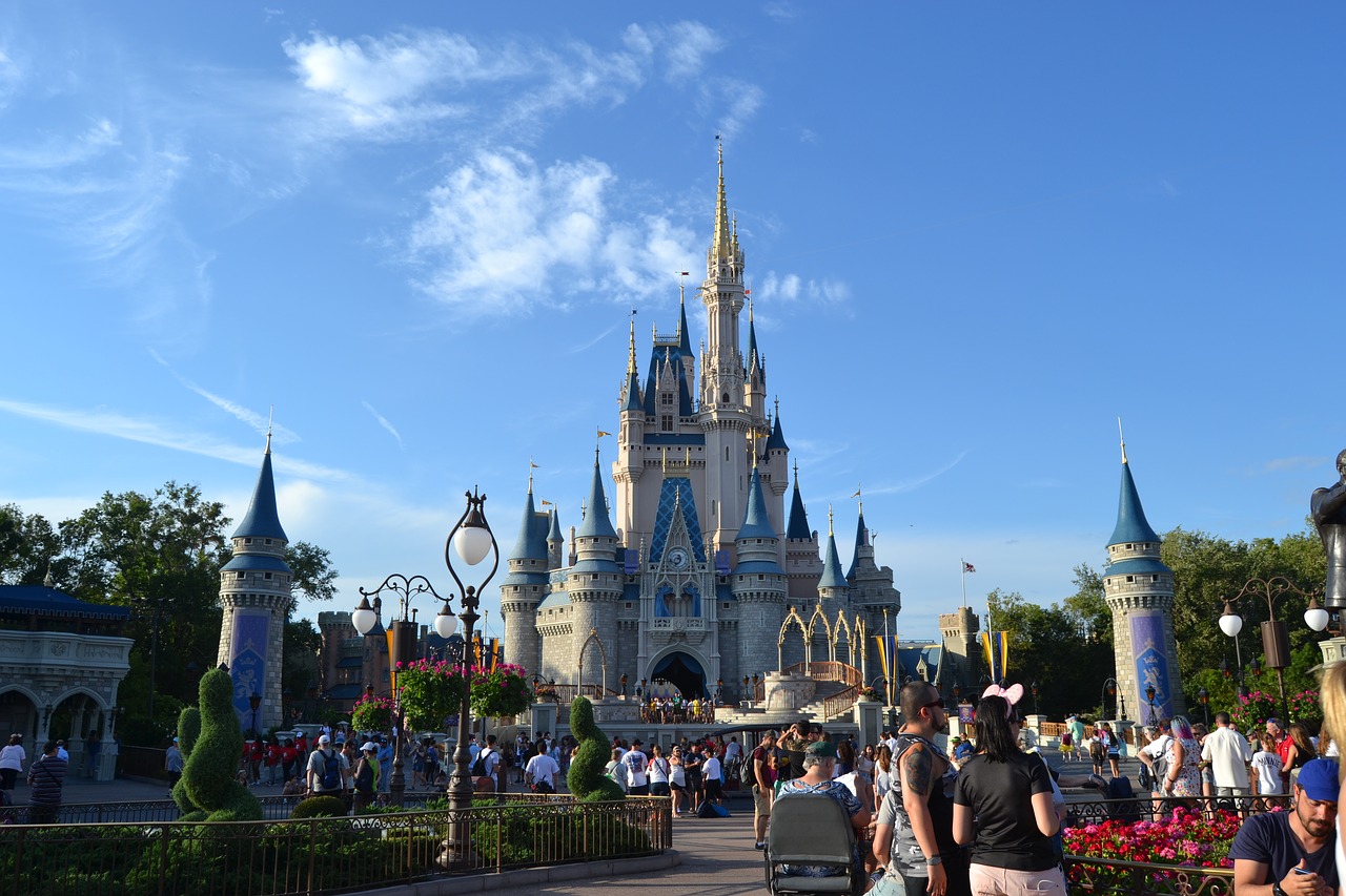 castle  disney  orlando free photo