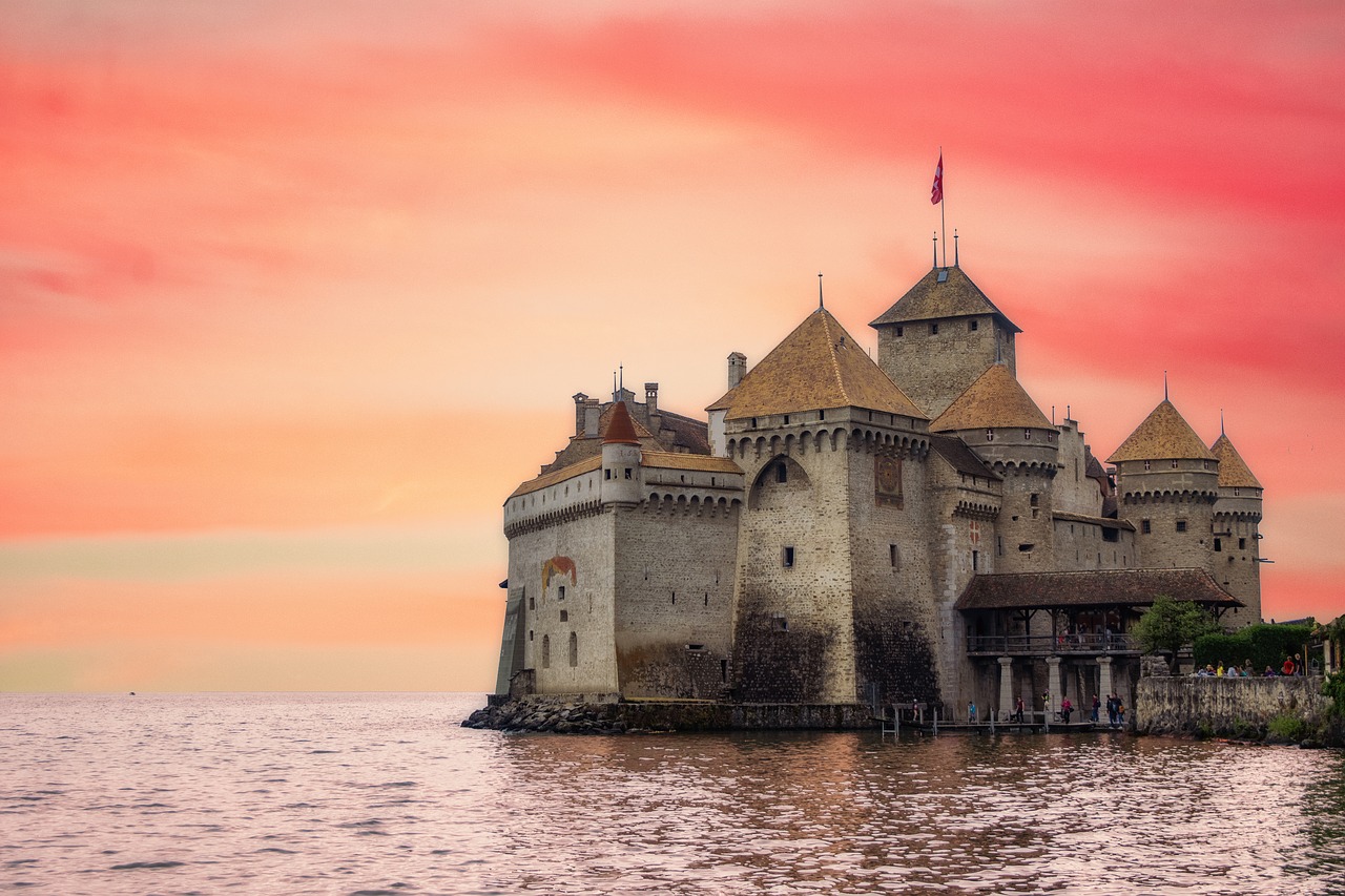 castle  switzerland  architecture free photo