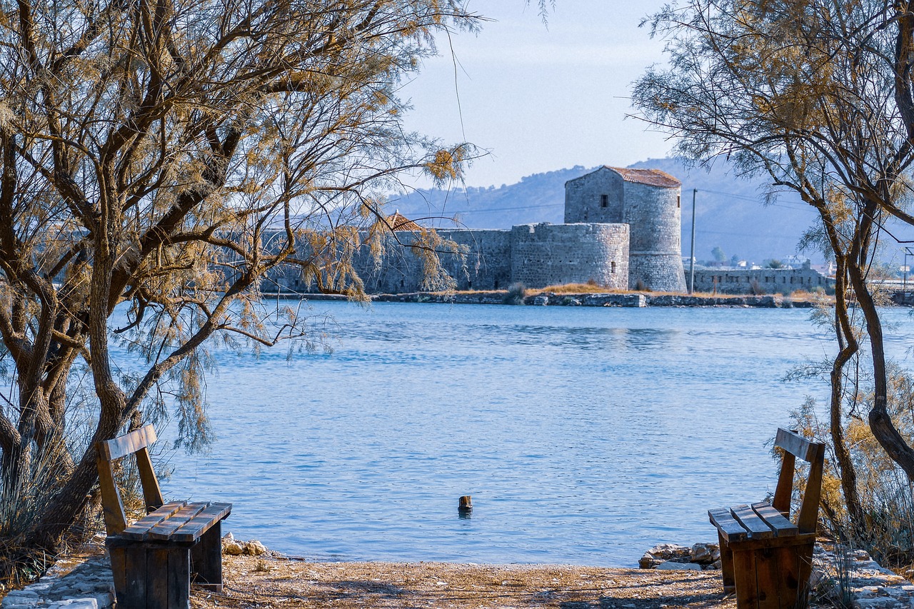 castle  butrint  albania free photo