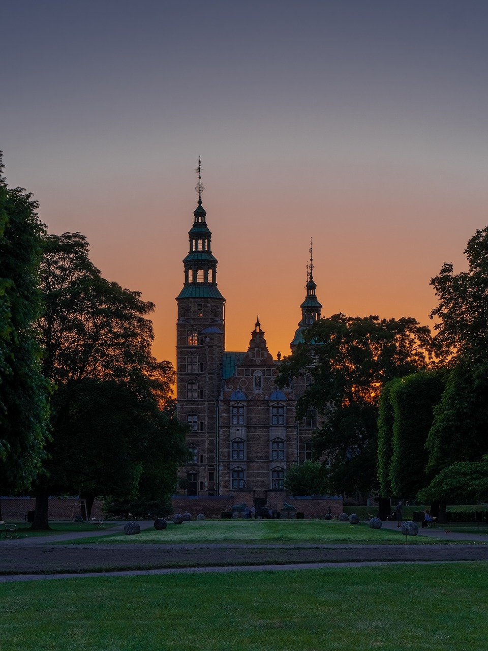 castle  golden sunset  sunset free photo