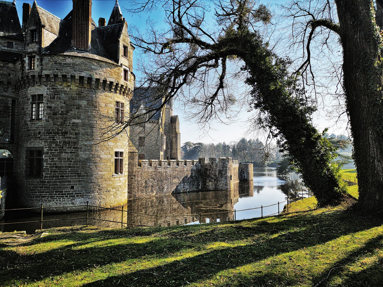 castle  the bretesche  france free photo