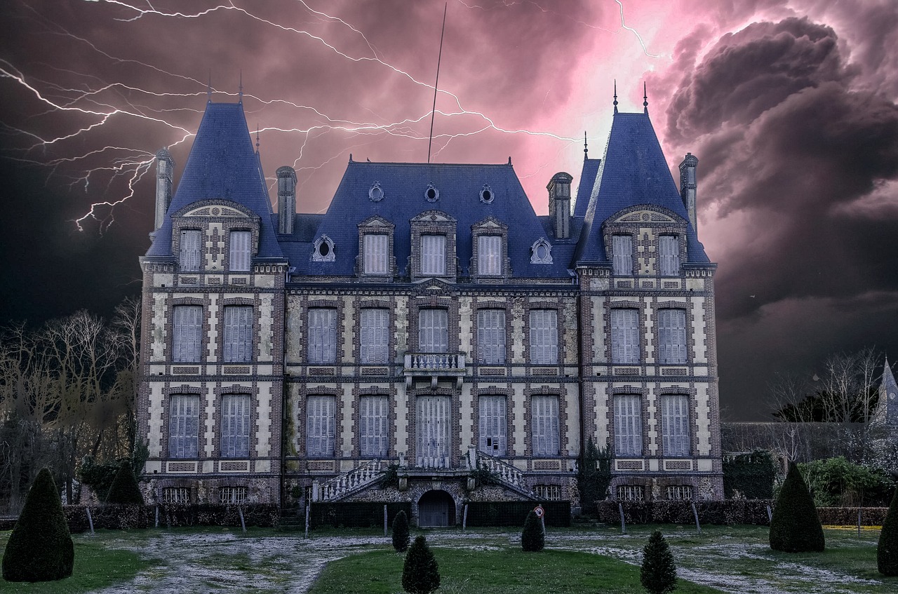 castle  mystical  horror free photo