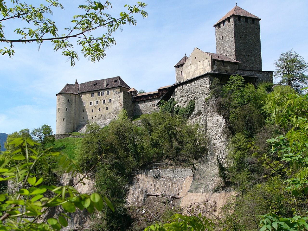 castle meran south tyrol free photo