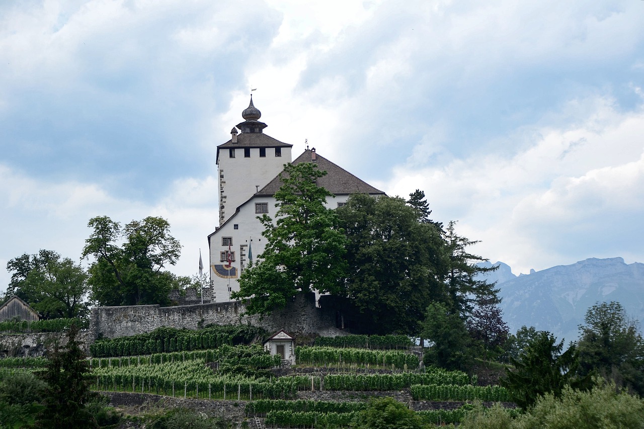 castle  be mountain  switzerland free photo