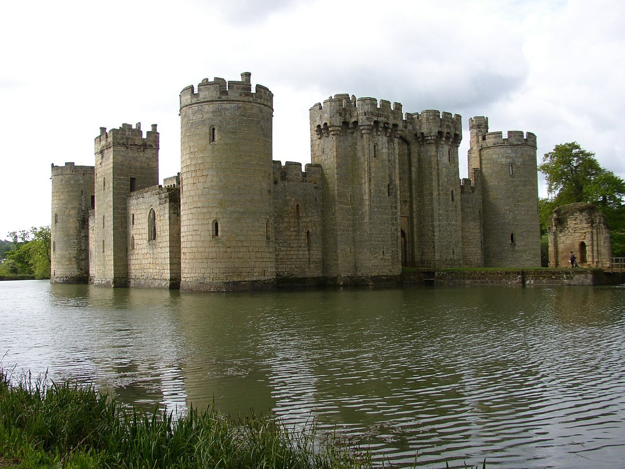 castle medieval bodiam free photo