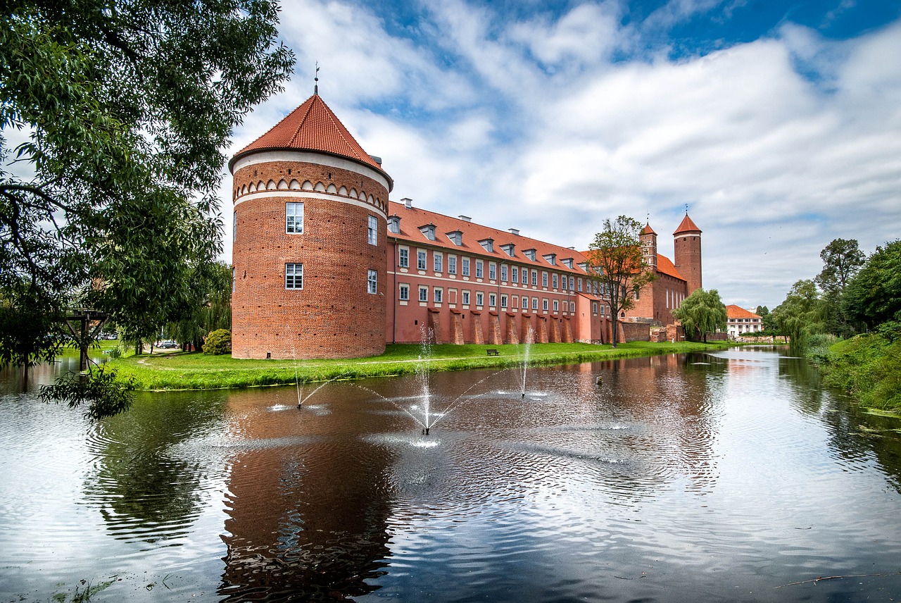 castle  clouds  sky free photo