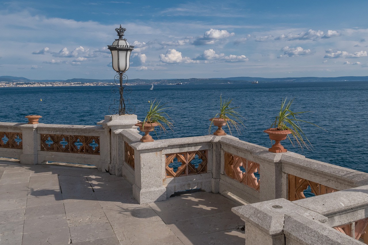 castle  italy  trieste free photo