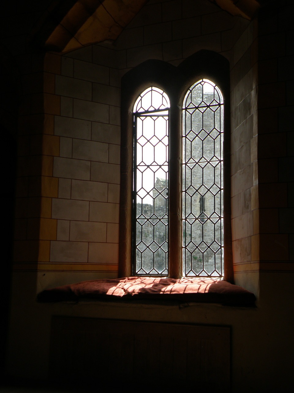 castle window middle ages free photo