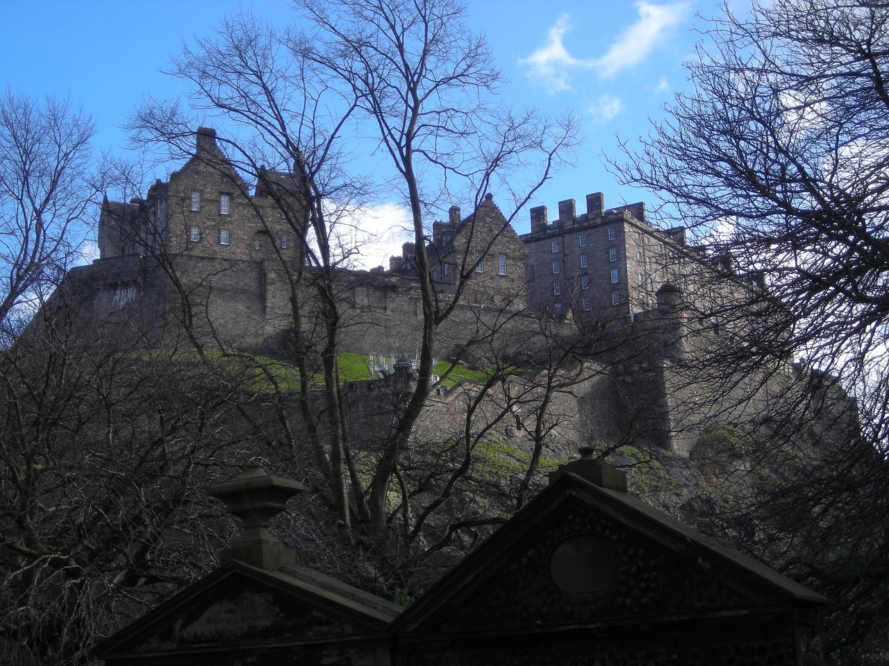 castle edinburgh scotland free photo