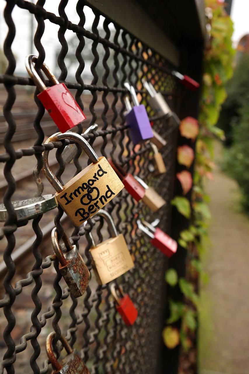 castle love love locks free photo