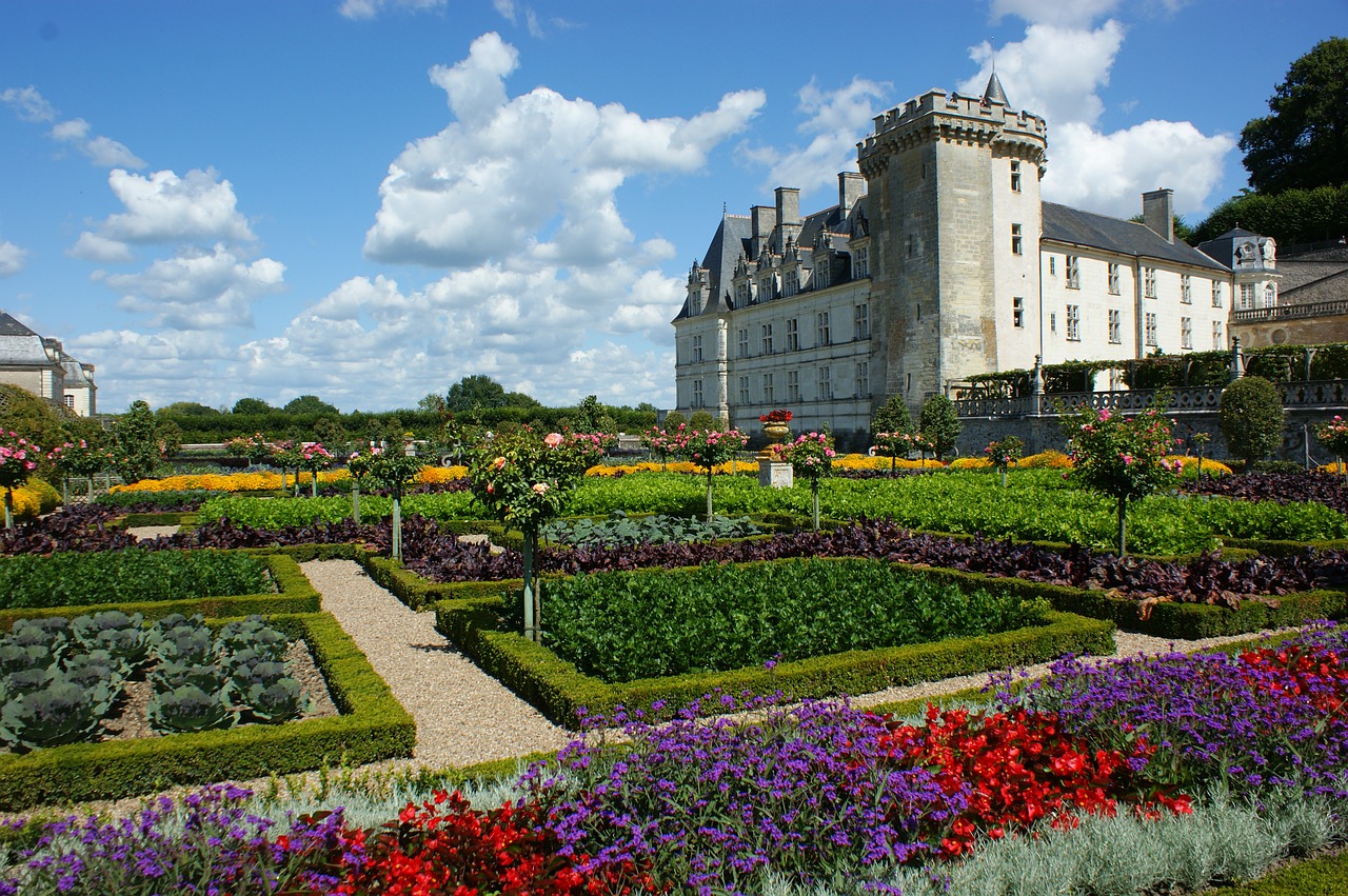 castle villandry loire free photo