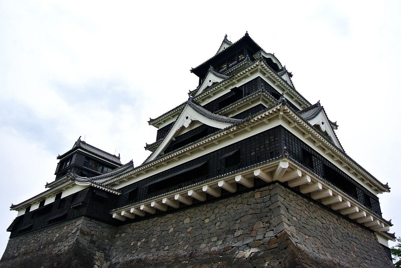castle kumamoto heritage free photo