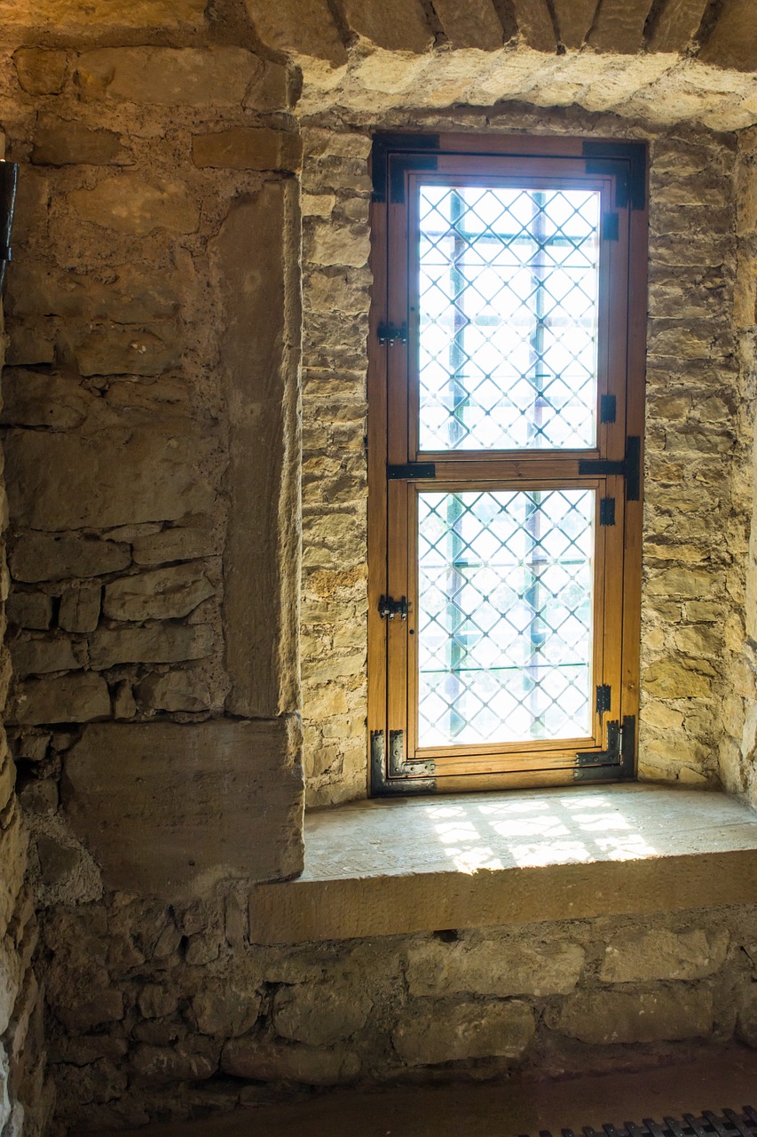 castle window light free photo