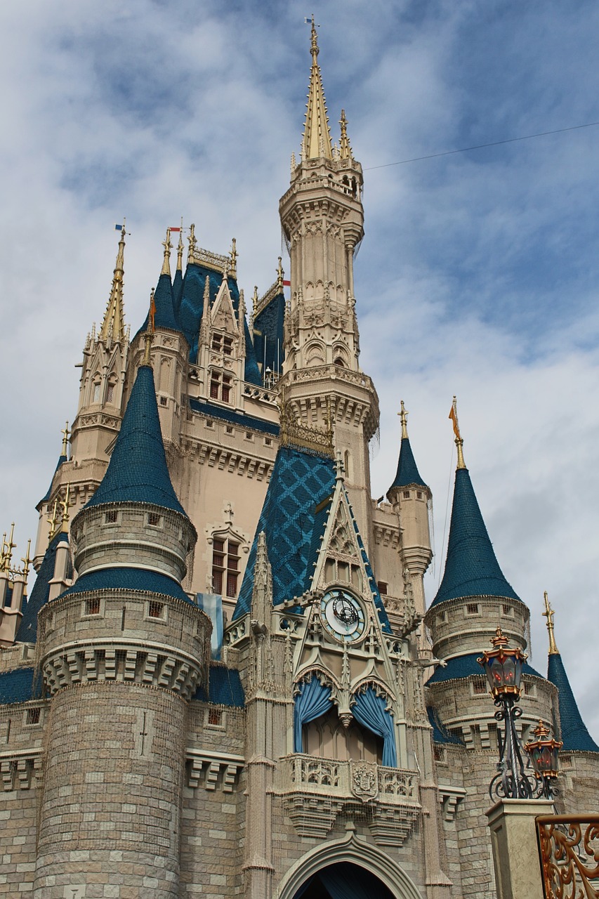 castle magic kingdom fantasy free photo