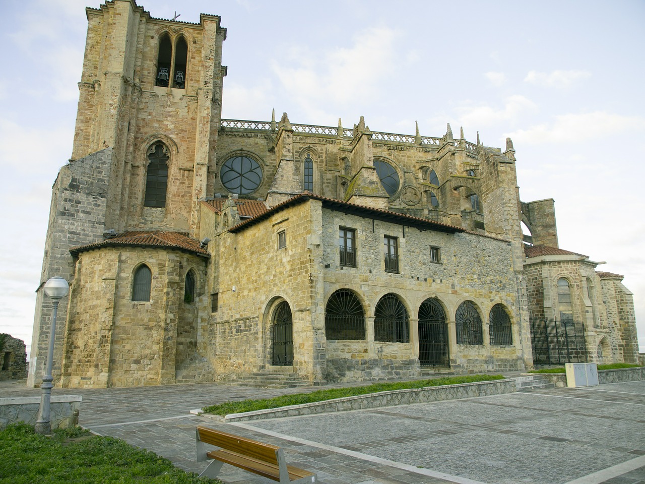 castle castro urdiales monument free photo